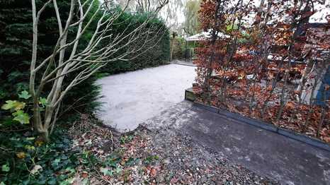 Achtertuin kunstgras in Wormerveer